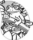 frog coloring pages