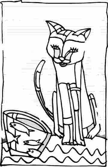 Cat Party Coloring Pages Coloring Pages