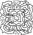 abstract coloring pages