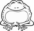 frog coloring pages