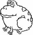 frog coloring pages